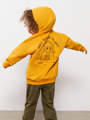 سویشرت نوزاد پسر LCW baby کد  W2EU04Z1 - FGJ