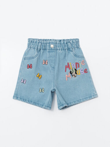 شورت جین نوزاد دختر LCW Kids کد  S52834Z1 - LR1