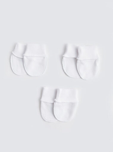 دستکش نوزاد دختر LCW baby کد  W3BH33Z1 - J5E