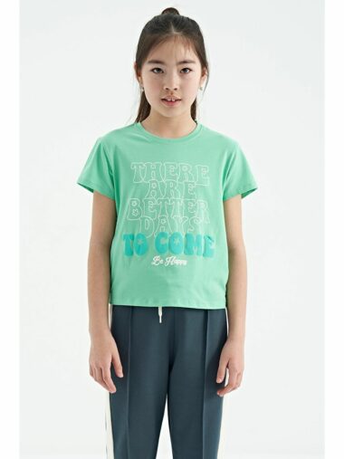 تی شرت دخترانه TOMMYLIFE کد  T13KG-75118 - 20054