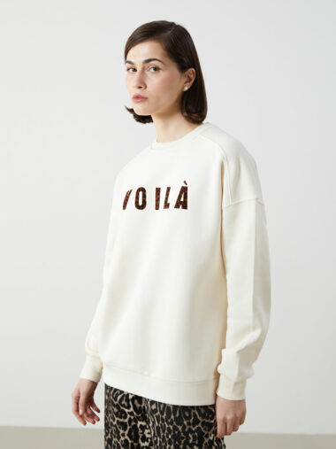 سویشرت زنانه LCW Vision کد  W4M541Z8 - FDL