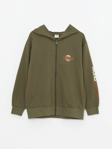 سویشرت زیپ دار پسرانه LCW Kids کد  W23335Z4 - HDQ