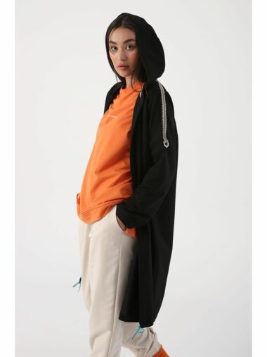 سویشرت زیپ دار زنانه ALLDAY کد  23OB93092AL0 - 19351