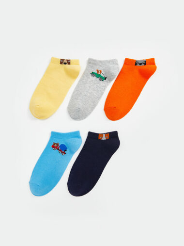 جوراب پاتیک پسرانه LCW Kids کد  S59999Z4 - K00