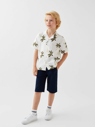 شورت شلوارک پسرانه LCW Kids کد  W33040Z4 - NOO