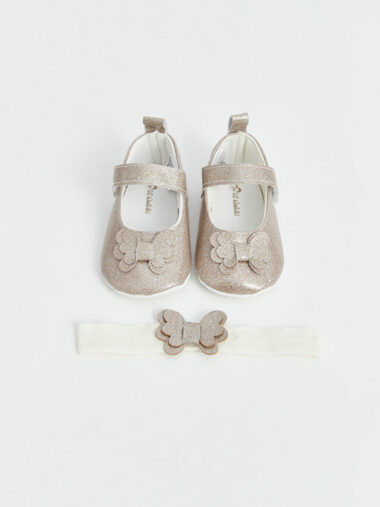 کفش قبل از راه رفتن نوزاد دختر LCW STEPS کد