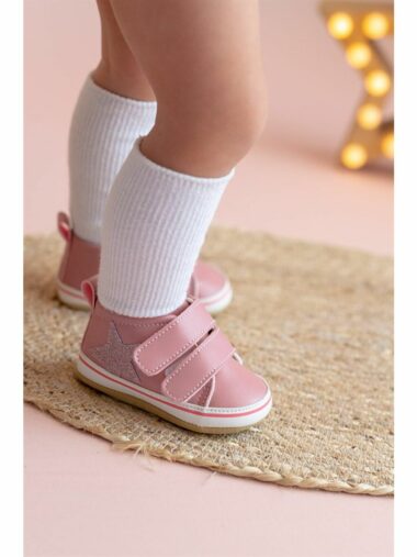 کفش قبل از راه رفتن نوزاد دختر First Step کد
