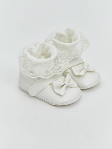 کفش قبل از راه رفتن نوزاد دختر LCW STEPS کد