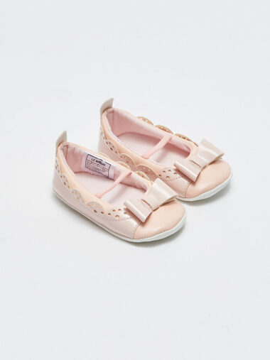 کفش قبل از راه رفتن نوزاد دختر LCW STEPS کد