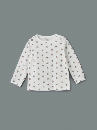 بالا تنه پیژامه نوزاد دختر LCW baby کد