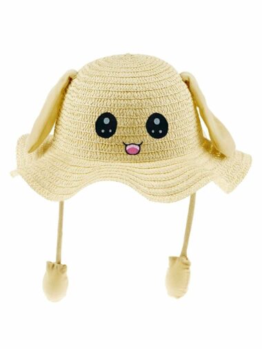 کلاه حصیری نوزاد دختر CİGİT کد