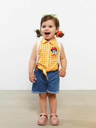 شورت جین نوزاد دختر LCW baby کد