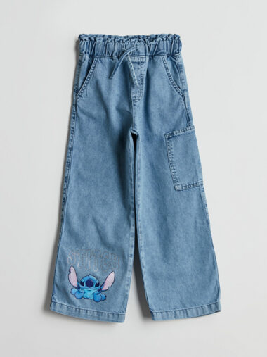 جین شلوار دخترانه LCW Kids کد  S5O085Z4 - SHK