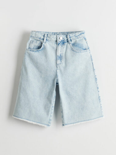 شورت جین دخترانه LCW Kids کد  S5EK56Z4 - V2T