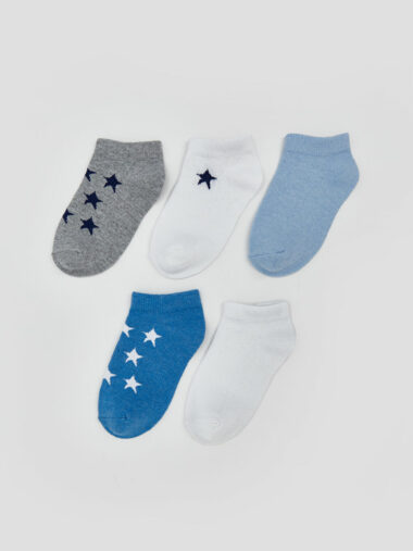 جوراب پاتیک پسرانه LCW Kids کد  S5ML47Z4 - K00