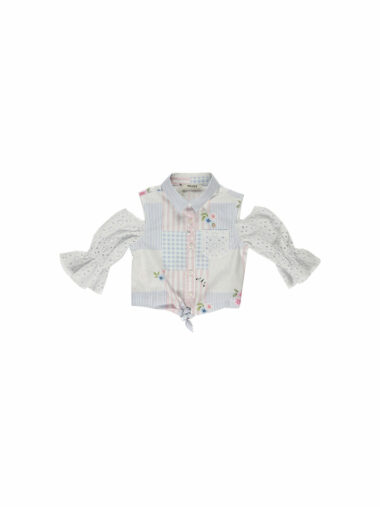 پیراهن دخترانه پانچو کد  2311GK06012 - 20063