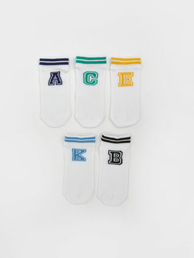 جوراب پاتیک پسرانه LCW Kids کد  S5OF53Z4 - K00