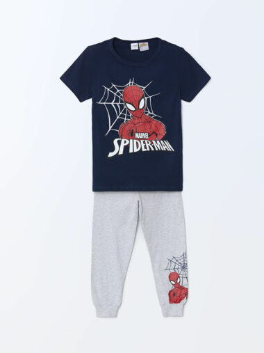 ست پیژامه پسرانه LCW Kids کد  S5NK90Z4 - JC7