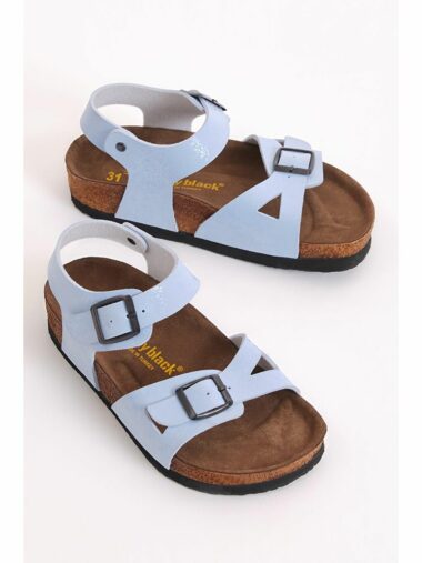 دمپایی دخترانه TONNY BLACK کد  TBER530 - 3642