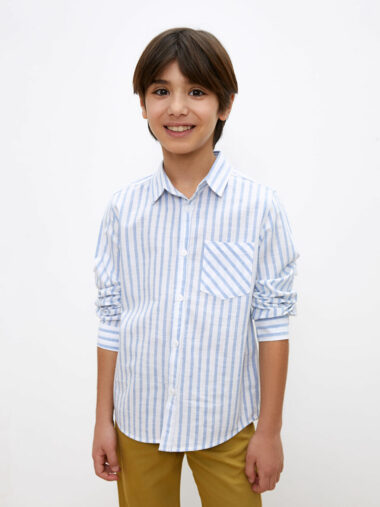 پیراهن پسرانه LCW Kids کد  S38602Z4 - LEN