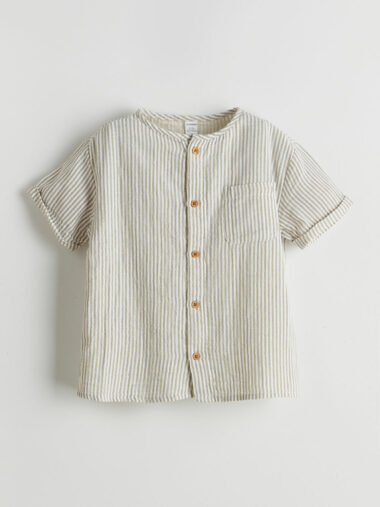 پیراهن پسرانه LCW Kids کد  S5N814Z1 - SWB