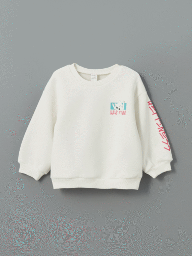 سویشرت دخترانه LCW Kids کد  S5NB92Z1 - S37