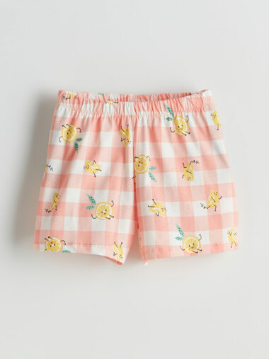 پایین تنه پیژامه دخترانه LCW Kids کد  S5FK05Z4 - LT4