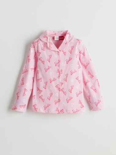 بالا تنه پیژامه دخترانه LCW Kids کد  S58608Z4 - LT4