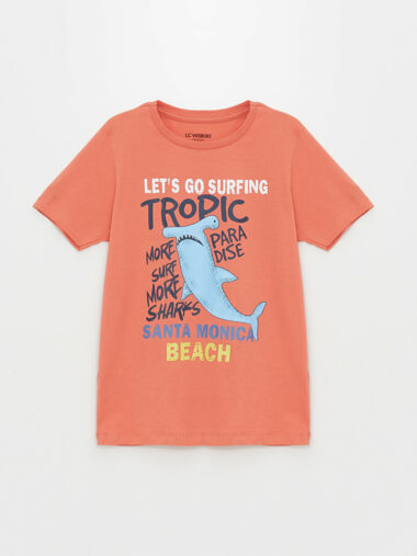 بالا تنه پیژامه پسرانه LCW Kids کد  S4AC81Z4