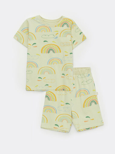 ست پیژامه با شلوارک دخترانه Pija Pija کد  S3IT86Z4