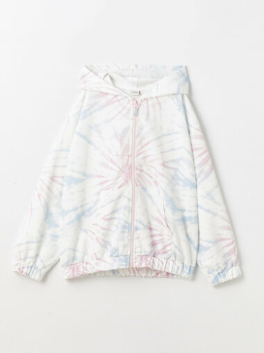 سویشرت زیپ دار دخترانه LCW Kids کد  S4GJ92Z4