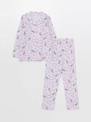 ست پیژامه دخترانه LCW DREAM کد  S32031Z4