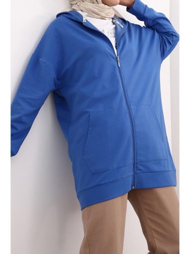 سویشرت زیپ دار  آل دی