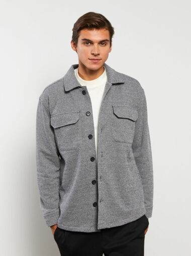 کت پیراهن مردانه LCW Vision کد  W2AY71Z8