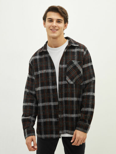 کت پیراهن مردانه LCW Casual کد  W1HL87Z8