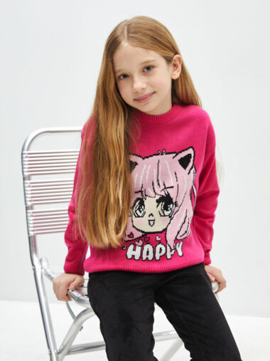 بافت دخترانه LCW Kids کد  W3BR64Z4