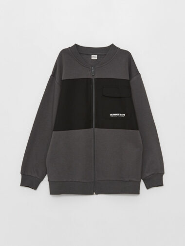 سویشرت زیپ دار پسرانه LCW Kids کد  W3BO50Z4