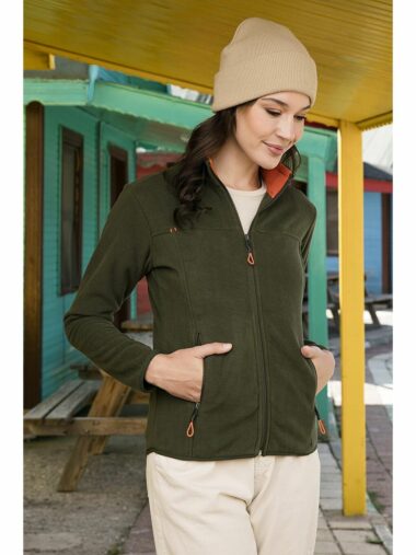 سویشرت زیپ دار زنانه Lela کد  5907002