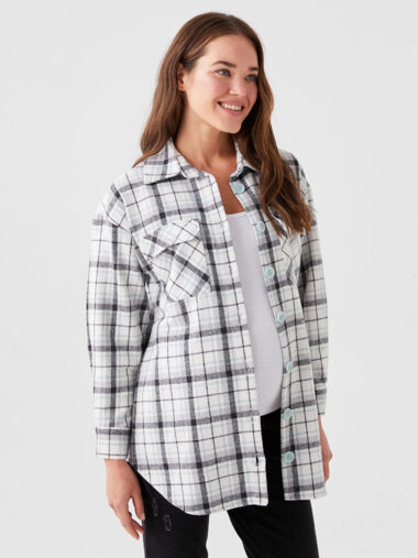 کت پیراهن زنانه LCWAIKIKI Maternity کد  W3AL71Z8