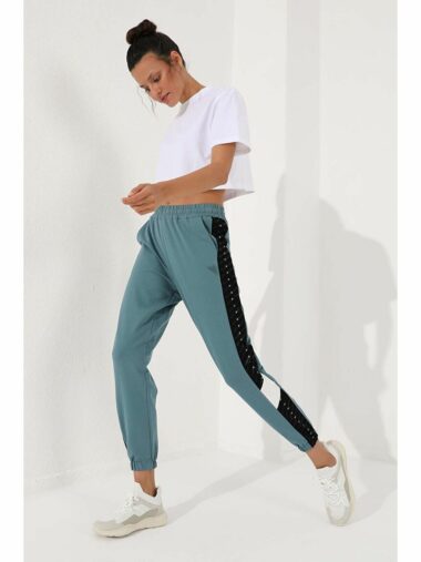 دویدن پایین تنه گرمکن ورزشی زنانه TOMMYLIFE کد  T07BY-94579