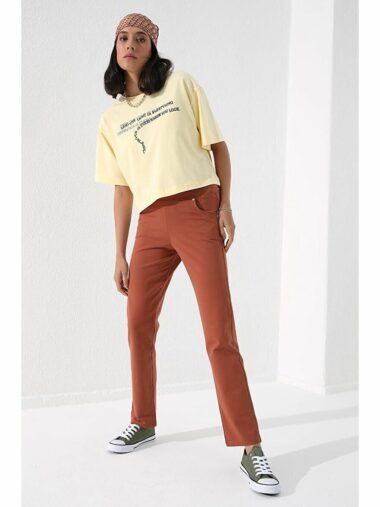 شلوار ورزشی زنانه TOMMYLIFE کد  T02BY-94007