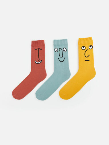 جوراب مردانه LCW ACCESSORIES کد  W4LB01Z8 - K00