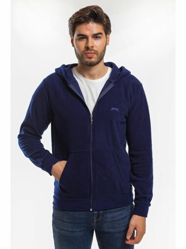 سویشرت زیپ دار مردانه SLAZENGER کد  ST21WE064-400 - 21164